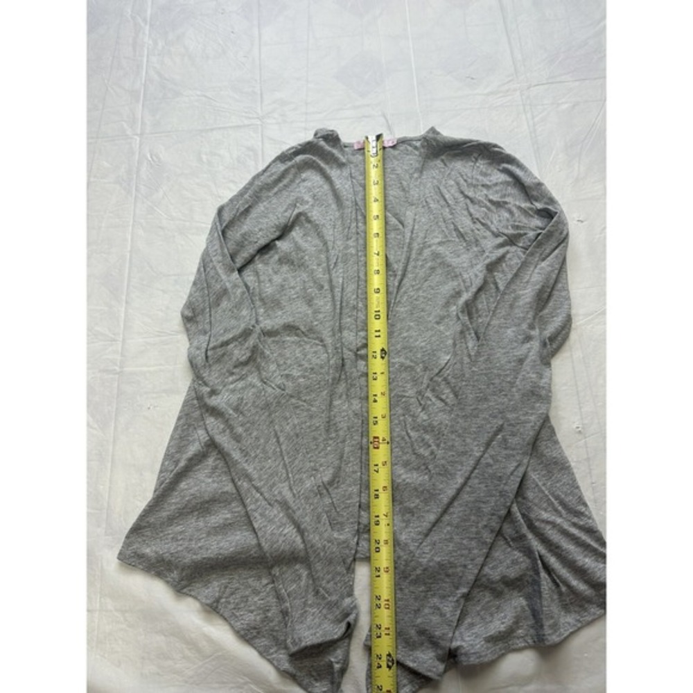 Calypso St‎ Barth open cardigan Size Small Gray Cotton Modal - Picture 3 of 7